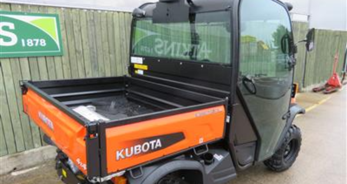 KUBOTA RTVX1110 UTILITY VEHICLE C/W HEATED CAB Farmers Market